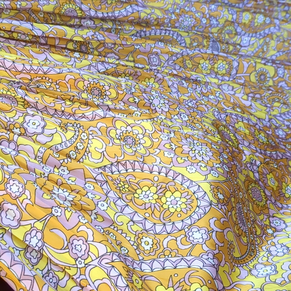 J. Crew Yellow Floral Maxi Dress - Picture 5 of 16